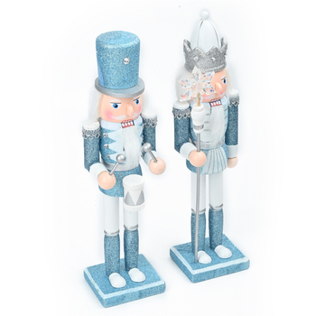 Drevený nutcracker Sb58608 – Shunbei, IP nie je autorizované, vianočná dekorácia