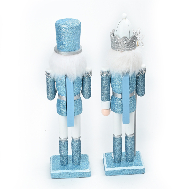 Drevený nutcracker Sb58608 – Shunbei, IP nie je autorizované, vianočná dekorácia