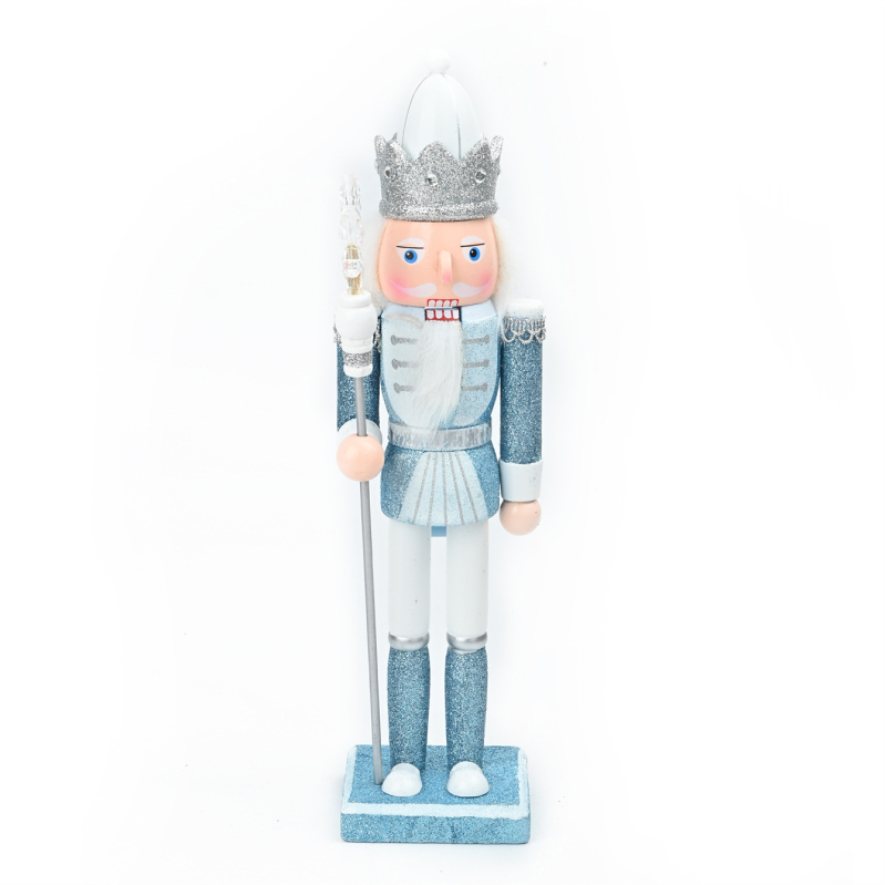 Drevený nutcracker Sb58608 – Shunbei, IP nie je autorizované, vianočná dekorácia