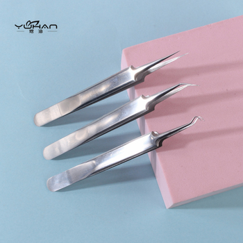 Aknová ihla s ohnutým tvarom (nerezová oceľ; Yu Han značka; životnosť 5 rokov)