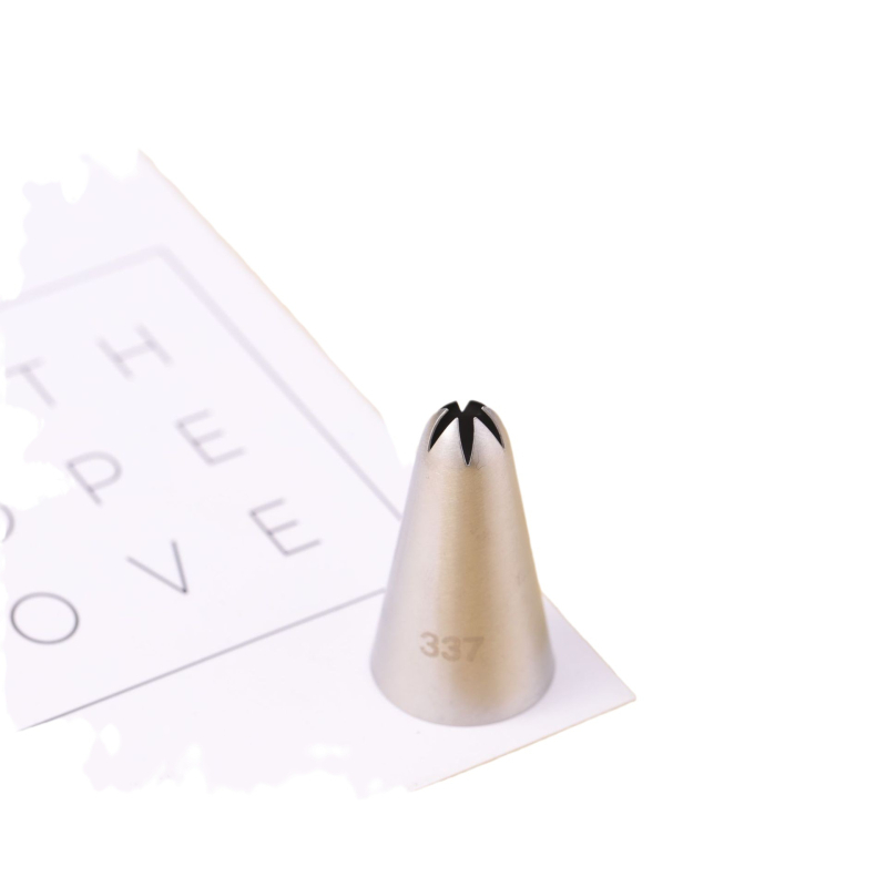 JR zdobička na koláče s 6-zubým dizajnom, z nerezovej ocele 304 – na zdobenie tortov a sušienok