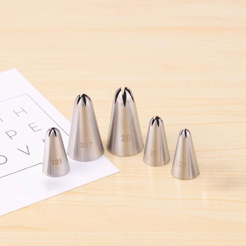 JR zdobička na koláče s 6-zubým dizajnom, z nerezovej ocele 304 – na zdobenie tortov a sušienok