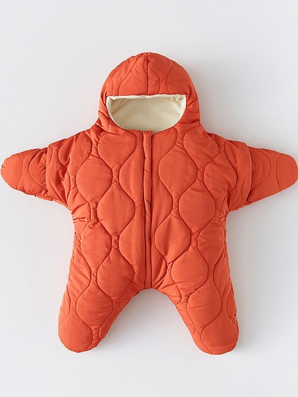 Cuvertură bebe cu strat fleece, umplutură din bumbac gol, model geometric, marcă Jibeidu, pentru nou-născuți 0–1 ani