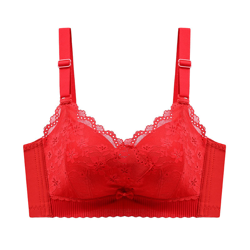 Čipková push-up podprsenka s 8 cm hrubými misami, odnímateľné dvojité ramienka, zadné zapínanie na štyri rady háčikov