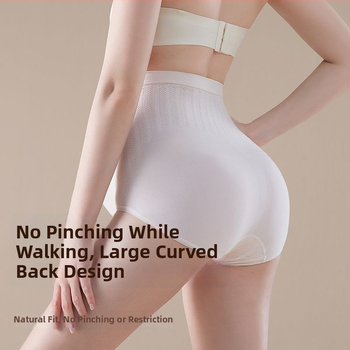 Bezšvové tehotenské spodné nohavičky s vysokým pásom a oporou brucha; viskóza 70–80%, podšívka 90–95% viskóza; na všetky ročné obdobia.