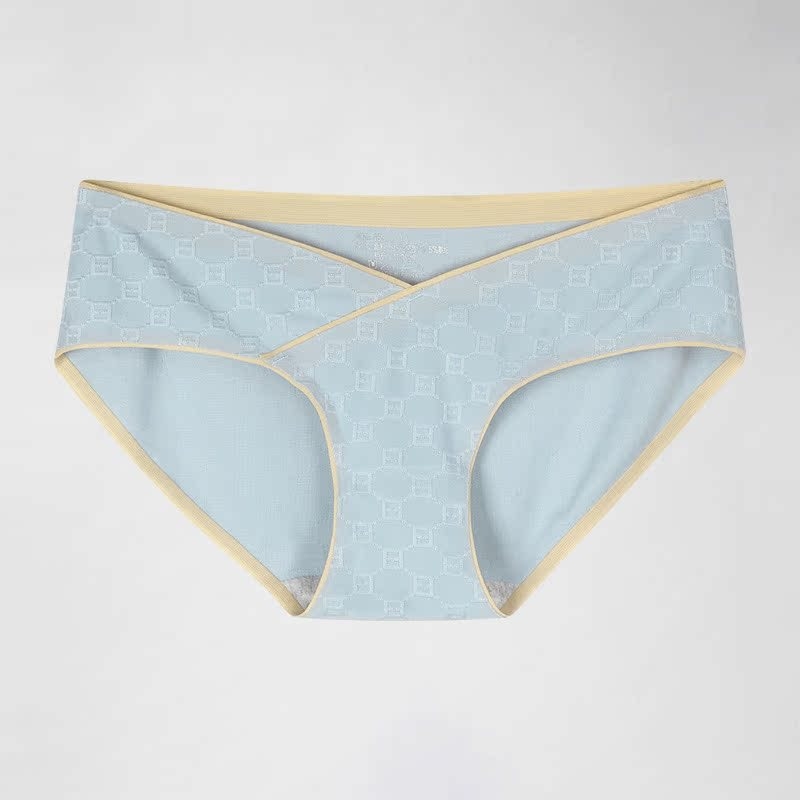 Tehotenské spodné nohavice, nízky pás, viskózny materiál, 100% bavlnený klín, priedušné, na všetky ročné obdobia (90–95% viskózy)