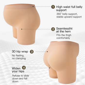Tehotenské bezšvové nohavičky s vysokým pásom, priedušný nylon