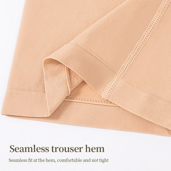 Tehotenské bezšvové nohavičky s vysokým pásom, priedušný nylon