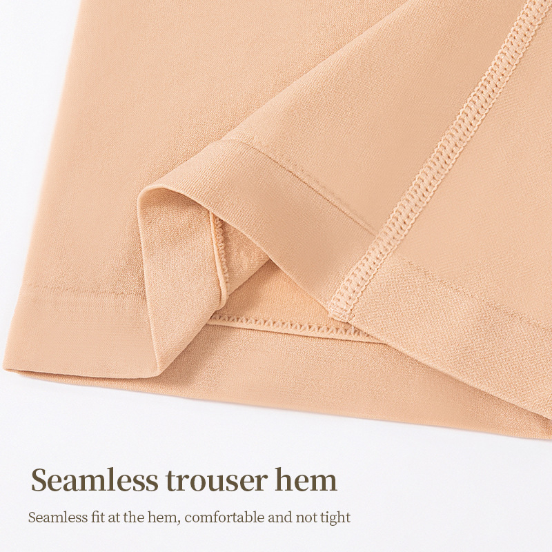 Tehotenské bezšvové nohavičky s vysokým pásom, priedušný nylon