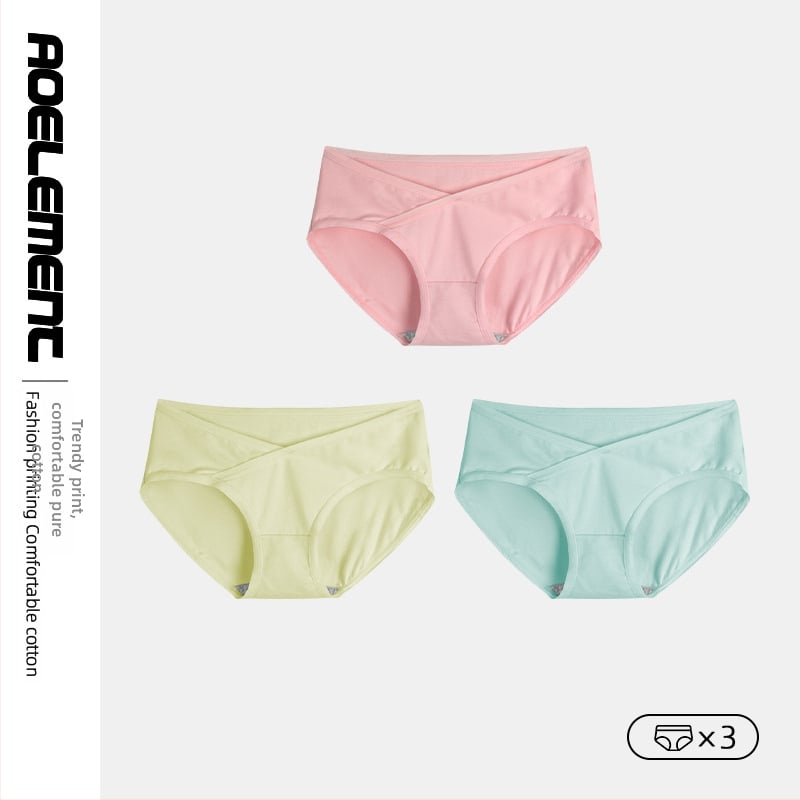 Дамски памучни бикини, средно висока талия, подплата на чатала 100% памук, едноцветни, подходящи за всички сезони