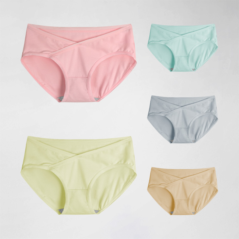 Дамски памучни бикини, средно висока талия, подплата на чатала 100% памук, едноцветни, подходящи за всички сезони
