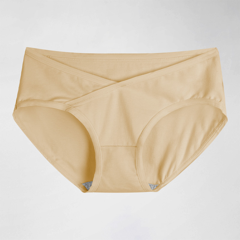 Дамски памучни бикини, средно висока талия, подплата на чатала 100% памук, едноцветни, подходящи за всички сезони