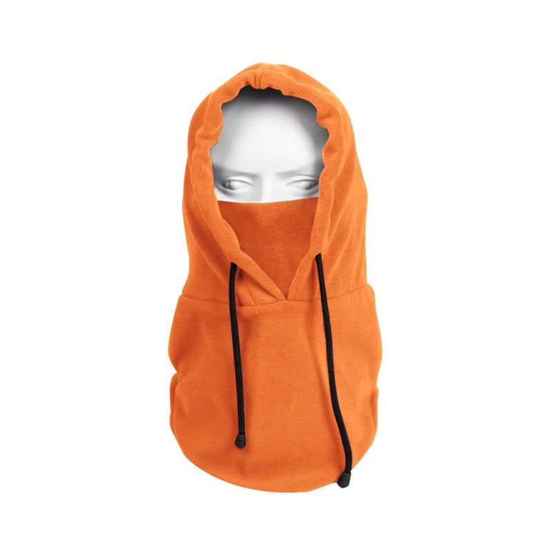 Maska na jazdu na bicykli z polar fleece a spandexu, vetruodolná a teplá, vysoká elasticita, úplné krytie tváre, pre lyžovanie a cyklistiku.