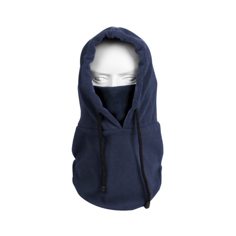 Maska na jazdu na bicykli z polar fleece a spandexu, vetruodolná a teplá, vysoká elasticita, úplné krytie tváre, pre lyžovanie a cyklistiku.