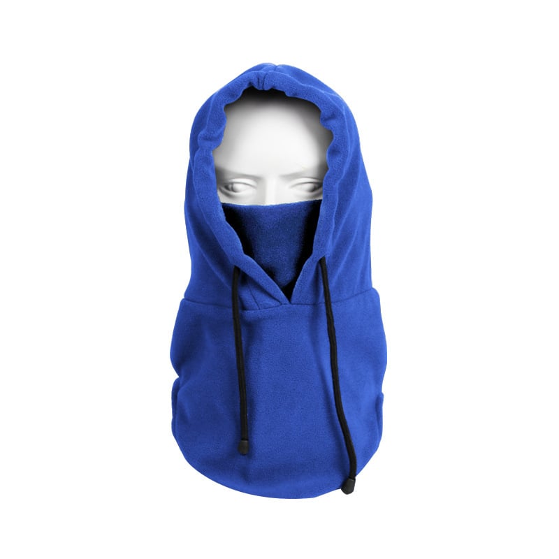 Maska na jazdu na bicykli z polar fleece a spandexu, vetruodolná a teplá, vysoká elasticita, úplné krytie tváre, pre lyžovanie a cyklistiku.