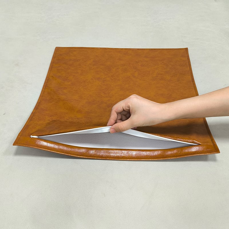 Red zhuo polyesterový obal na vankúš, moderný minimalistický štýl, bez vnútorného vyplnenia