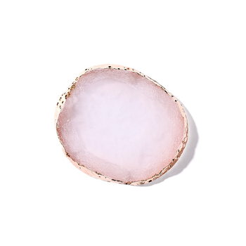 Dokončený nail art zobrazovací panel - Agátová podložka, farebné maľovanie, krištáľovo mramorový vzor, 1 ks, Materiál: Iný