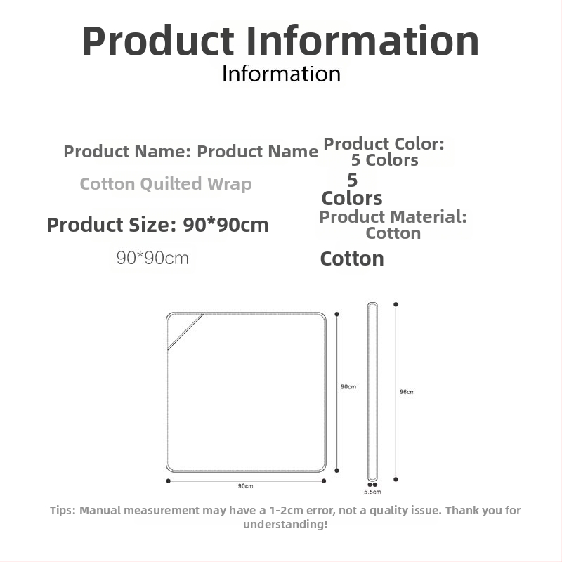 Detská zavinovacia deka – bavlnená látka nad 95%, výplň bavlna, motív cartoon, pre kojencov, vhodná na jeseň a zimu