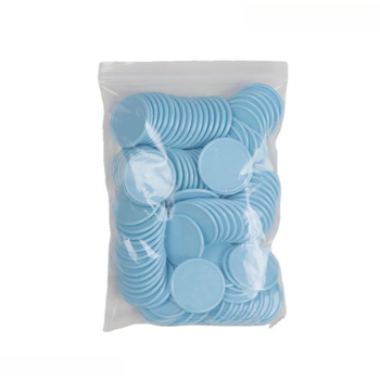 Műanyag tanító chippek számoláshoz – kerek üres tokenek osztálytermi tanuláshoz és óvodai jutalmazáshoz