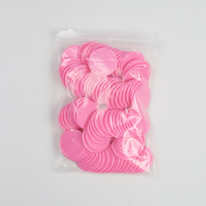 Műanyag tanító chippek számoláshoz – kerek üres tokenek osztálytermi tanuláshoz és óvodai jutalmazáshoz