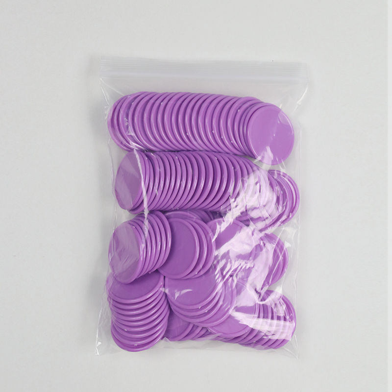 Műanyag tanító chippek számoláshoz – kerek üres tokenek osztálytermi tanuláshoz és óvodai jutalmazáshoz