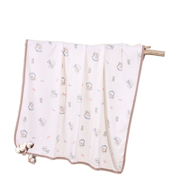 Zavinovacia prikrývka pre novorodencov, bavlna 95%+, vzor zvierat, Bezpečnostná trieda A, pre vek 0–12 mesiacov (do 80 cm)