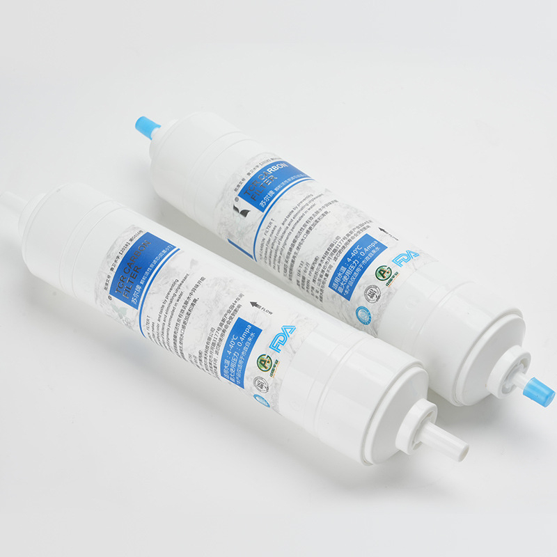 Filtračná vložka Sauer Small T33 pre čistič vody, kokosový aktívovaný uhlík, 8-palcový kartridž, odstraňuje usadeniny a zlepšuje chuť