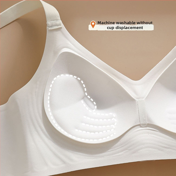Podprsenka s košíčkami v tvare bunky, ultratenká bezšvová konštrukcia, 3/4 košíčky s tenkým tvarovaním, pevné dvojité ramienka, zadné zapínanie so štyrmi radmi háčikov