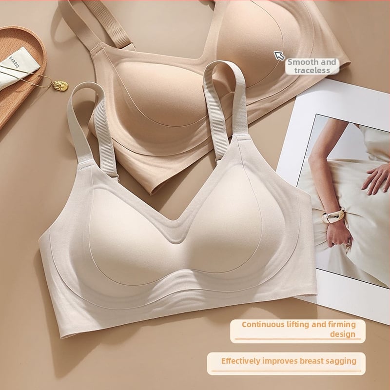 Podprsenka s košíčkami v tvare bunky, ultratenká bezšvová konštrukcia, 3/4 košíčky s tenkým tvarovaním, pevné dvojité ramienka, zadné zapínanie so štyrmi radmi háčikov