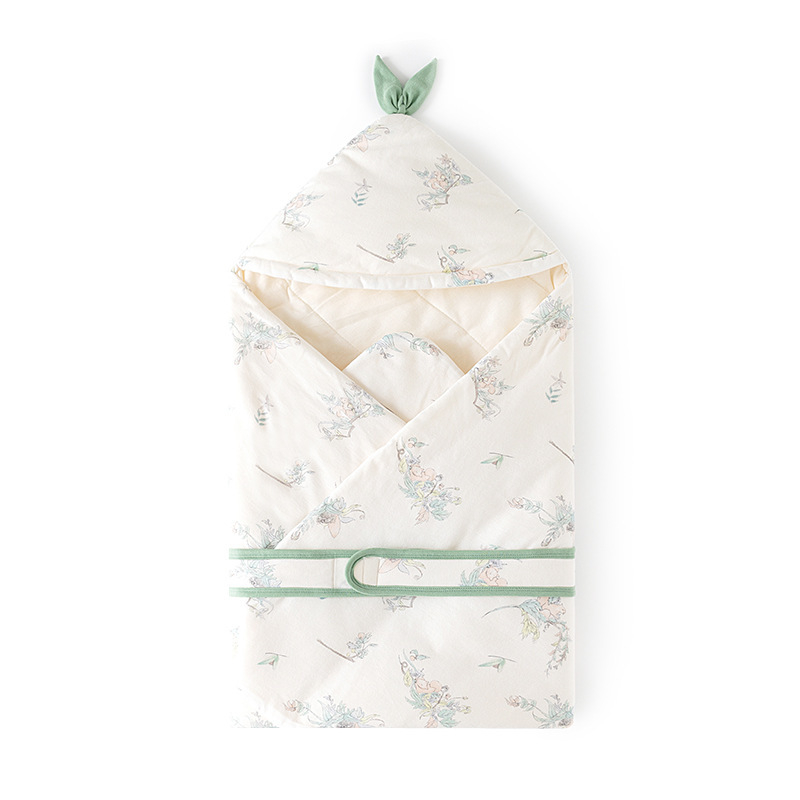 Zavinovačka na objatie pre novorodencov — bavlna, výplň z polyesteru, vhodná pre jar, jeseň a zimu, pre novorodencov (0–12 mesiacov), s motívmi zvierat alebo kreslených postáv