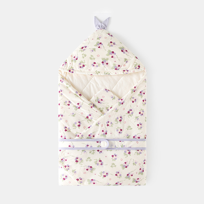 Zavinovačka na objatie pre novorodencov — bavlna, výplň z polyesteru, vhodná pre jar, jeseň a zimu, pre novorodencov (0–12 mesiacov), s motívmi zvierat alebo kreslených postáv