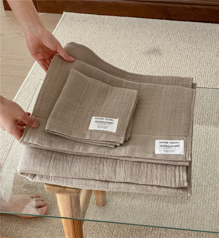 Бебешка кърпа за баня и лице – японски стил, чист памук, нишка 21s, 200 g+, мека на допир