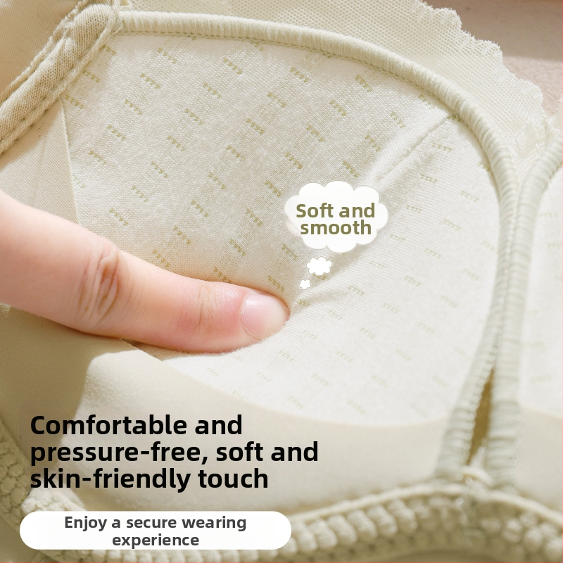 Nailoninė liemenėlė, 3/4 puodelio, fiksuoti dvigubi dirželiai, nugaroje keturių eilių kabliukų užsegimas, sutraukia, kelia, šoninė parama, kvėpuojantis.