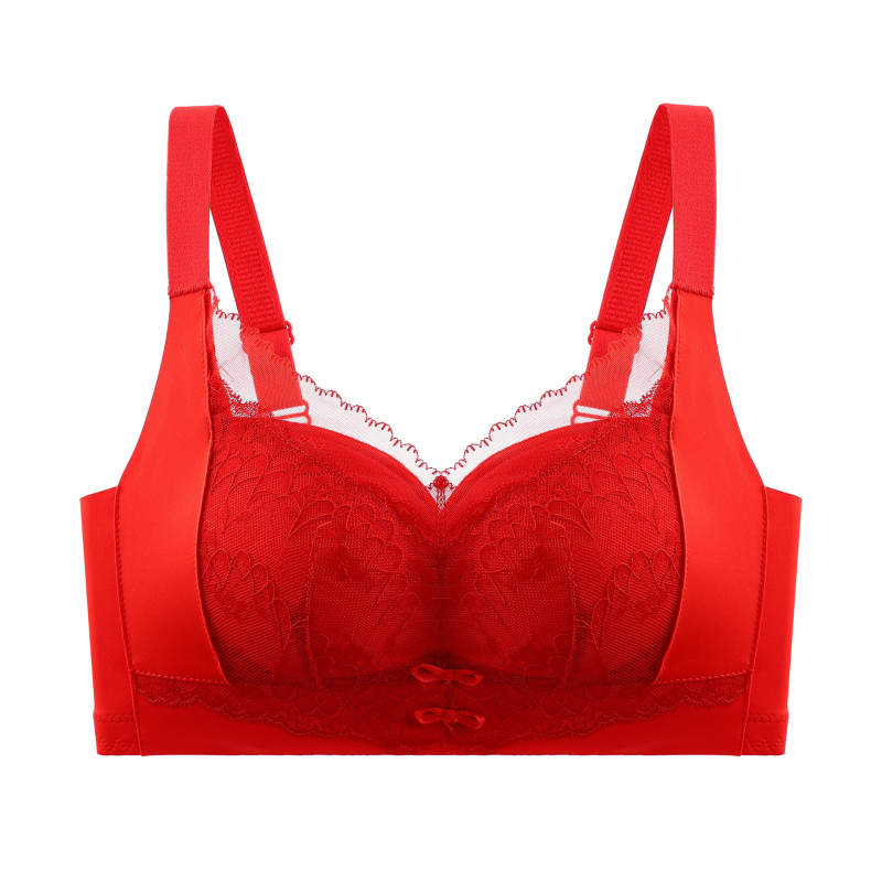 Бюстгальтер от найлон, чашка 3/4, фиксирани двойни презрамки, задно закопчаване с четири реда куки и очи, събира, повдига и осигурява странична опора, диша.