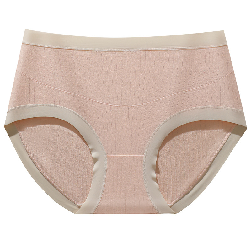 Tehotenské nohavičky z bavlny, vysoký pás, antibakteriálne, s predĺženým rozkrokom, priedušná podpora bruška