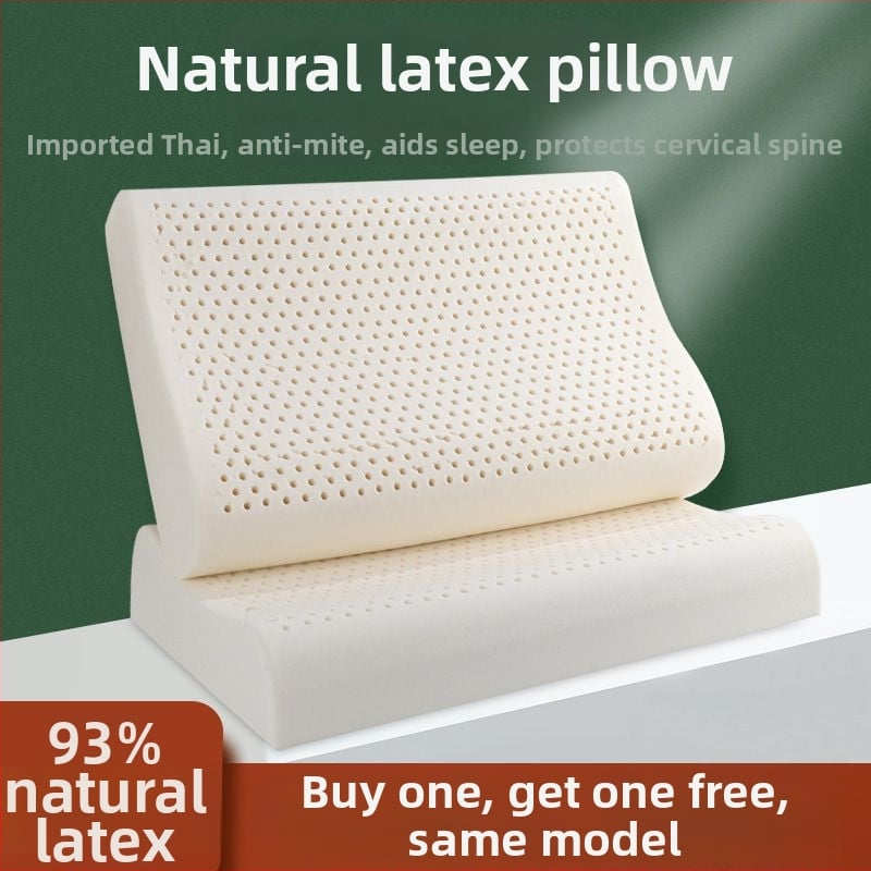 Latexová masážna vankúš pre dospelých, vlnovitý tvar, jadro z čistej bavlny, latex 90%+, výška jadra <5 cm, hmotnosť <0,5 kg