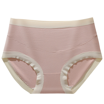 Tehotenské nohavičky z bavlny s vysokým pásom, antibakteriálne, priedušné, podpora brucha (bavlna 95–100%; podšívka 100% bavlna; pletená látka; 60 Count)