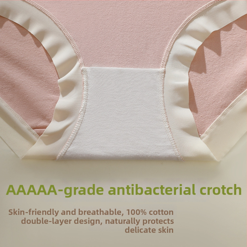 Tehotenské nohavičky z bavlny s vysokým pásom, antibakteriálne, priedušné, podpora brucha (bavlna 95–100%; podšívka 100% bavlna; pletená látka; 60 Count)