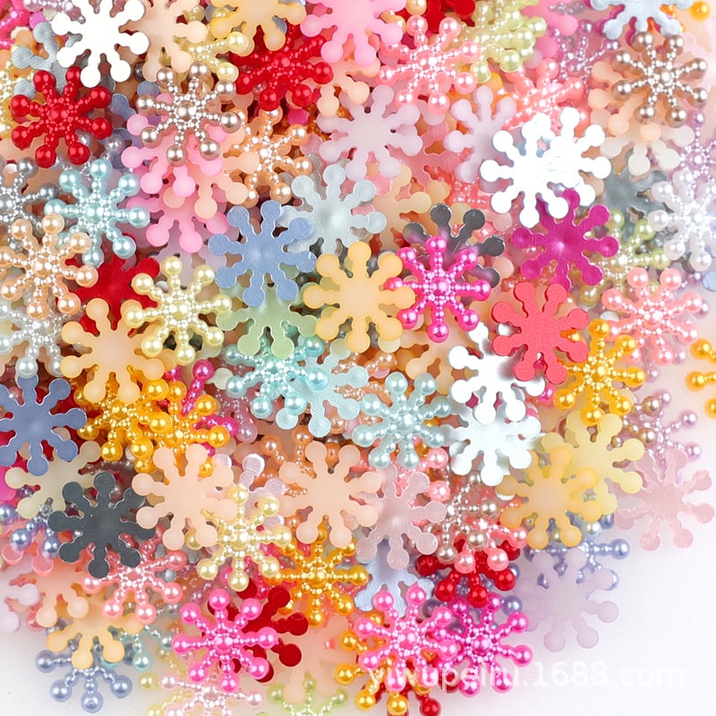 ABS imitácia perál – ozdobné korálky na otlačky rúk a nô, plast/živica, povrchová úprava pečením, značka Peiru