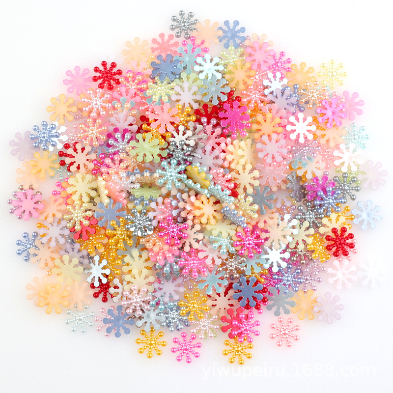 ABS imitácia perál – ozdobné korálky na otlačky rúk a nô, plast/živica, povrchová úprava pečením, značka Peiru