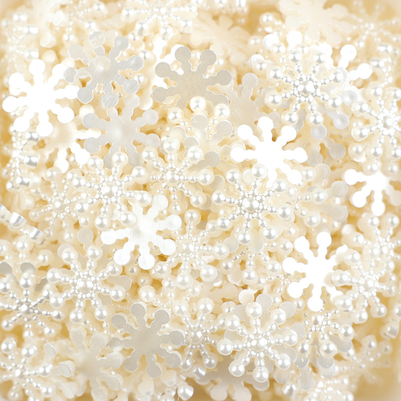 ABS imitácia perál – ozdobné korálky na otlačky rúk a nô, plast/živica, povrchová úprava pečením, značka Peiru