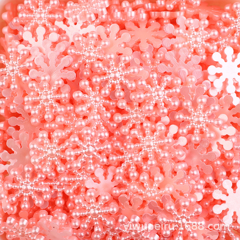 ABS imitácia perál – ozdobné korálky na otlačky rúk a nô, plast/živica, povrchová úprava pečením, značka Peiru
