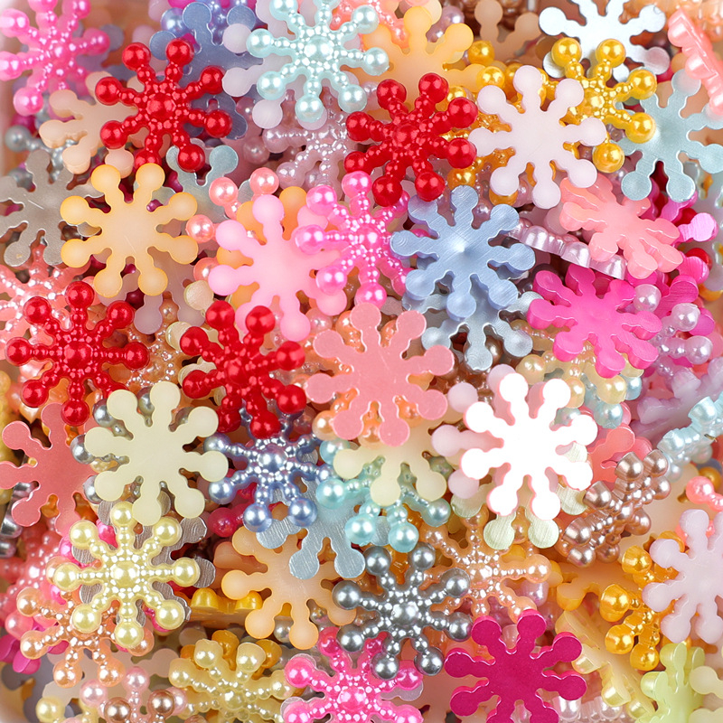 ABS imitácia perál – ozdobné korálky na otlačky rúk a nô, plast/živica, povrchová úprava pečením, značka Peiru