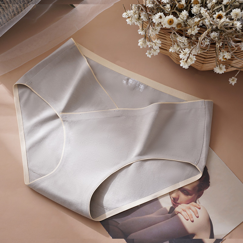 Tehotenské nohavičky s bavlneným rozkrokom, stredný pás, podpora bruška, všetky ročné obdobia, bavlna-elastan zmes