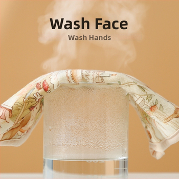 Detská utierka na sliny, štvorvrstvová bavlnená gáza, absorbujúca, pre deti 0–3 roky, Bezpečnostná trieda A