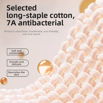 Tehotenské spodné prádlo s vysokým pásom a oporou brucha, bavlna, antibakteriálny Jacquard