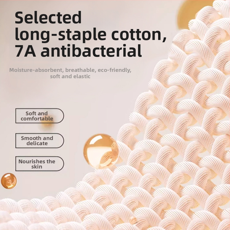 Grūtnieču biksītes ar augstu vidukli un vēdera atbalstu, kokvilna, antibakteriāls Jacquard audums