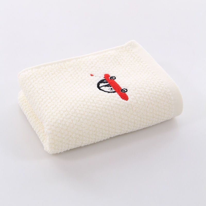Bavlnený detský uterák na tvár, vyšívaný, hmotnosť 50–80 g, možnosť zákazkovej úpravy
