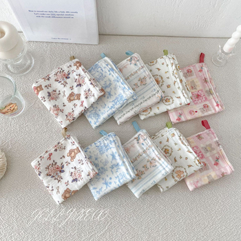 Nordický štvorcový uterák pre bábätká – gáza, 40 count, combed yarn, 25 g