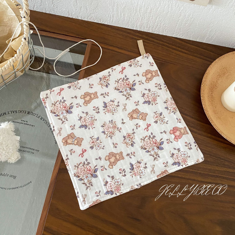 Nordický štvorcový uterák pre bábätká – gáza, 40 count, combed yarn, 25 g